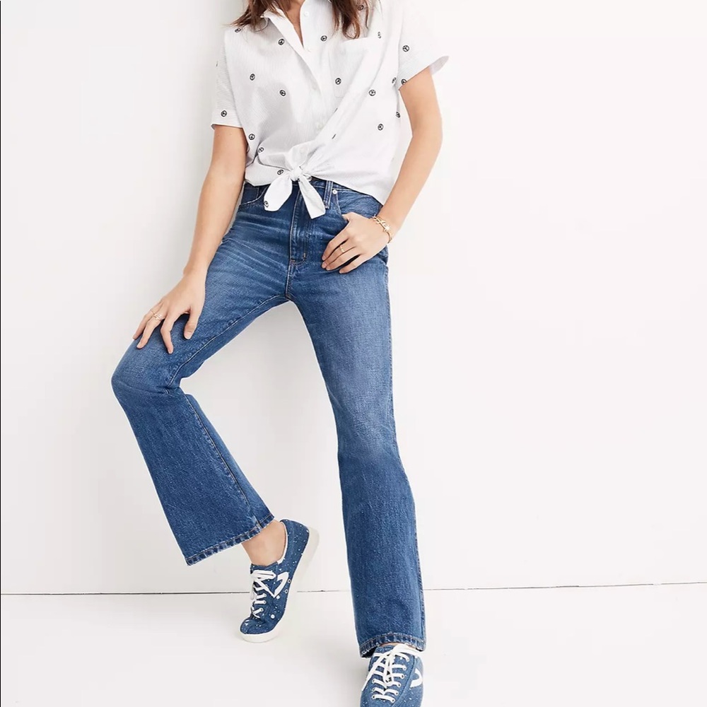 Madewell Rigid Flare Jeans Size 28